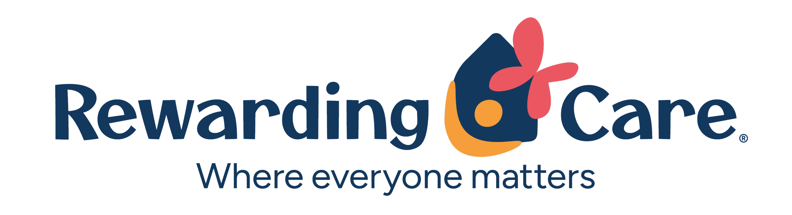 Rewarding Care Logo with tagline